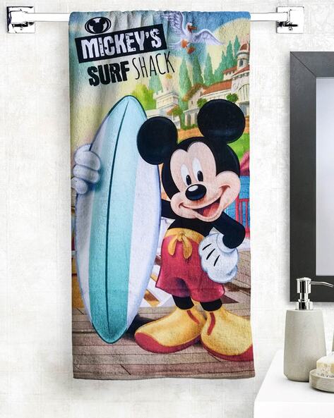 Mickey mouse bath discount towels