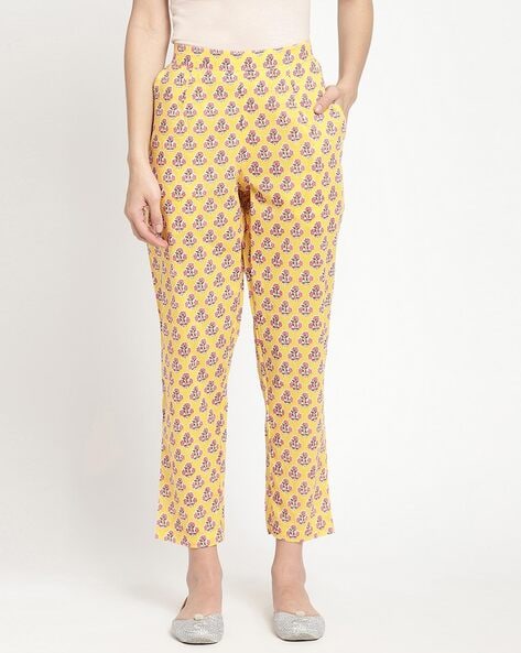 Zara Floral & Printed Pants for Women