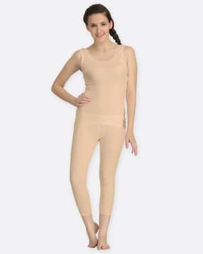 kanvin Textured Thermal Top & Leggings Set-picture-33
