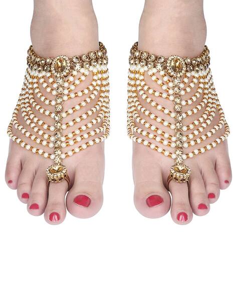 Buy Trendy Alloy Anklet for Women Online In India At Discounted Prices