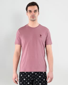 u.s. polo assn. Crew Neck Embroidered Logo I633 Lounge T-Shirt-picture-50