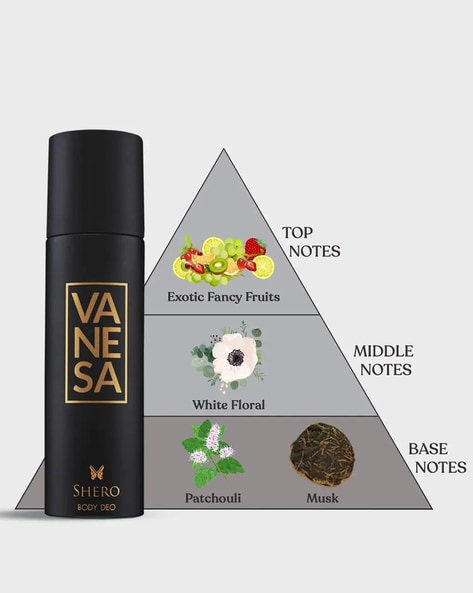 Buy online Vanesa Shero Body Deodorant Spray 150ml from Fragrances