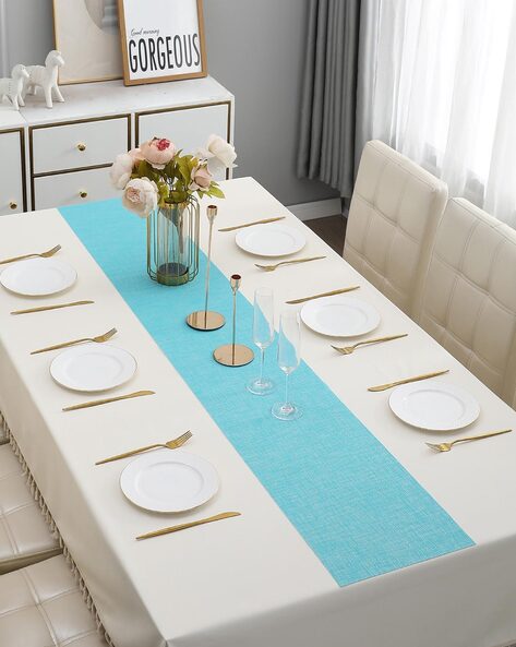 Buy Blue Table Covers, Runners & Slipcovers for Home & Kitchen by