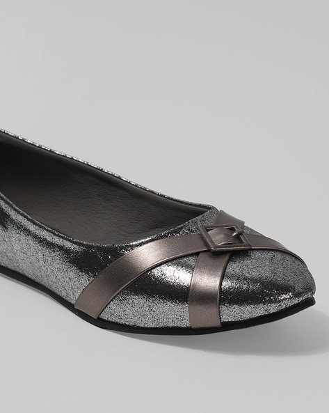 Criss cross ballerina discount flats