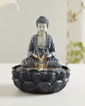 home centre Buddha and Lotus Indoor Water Fountain-picture-42