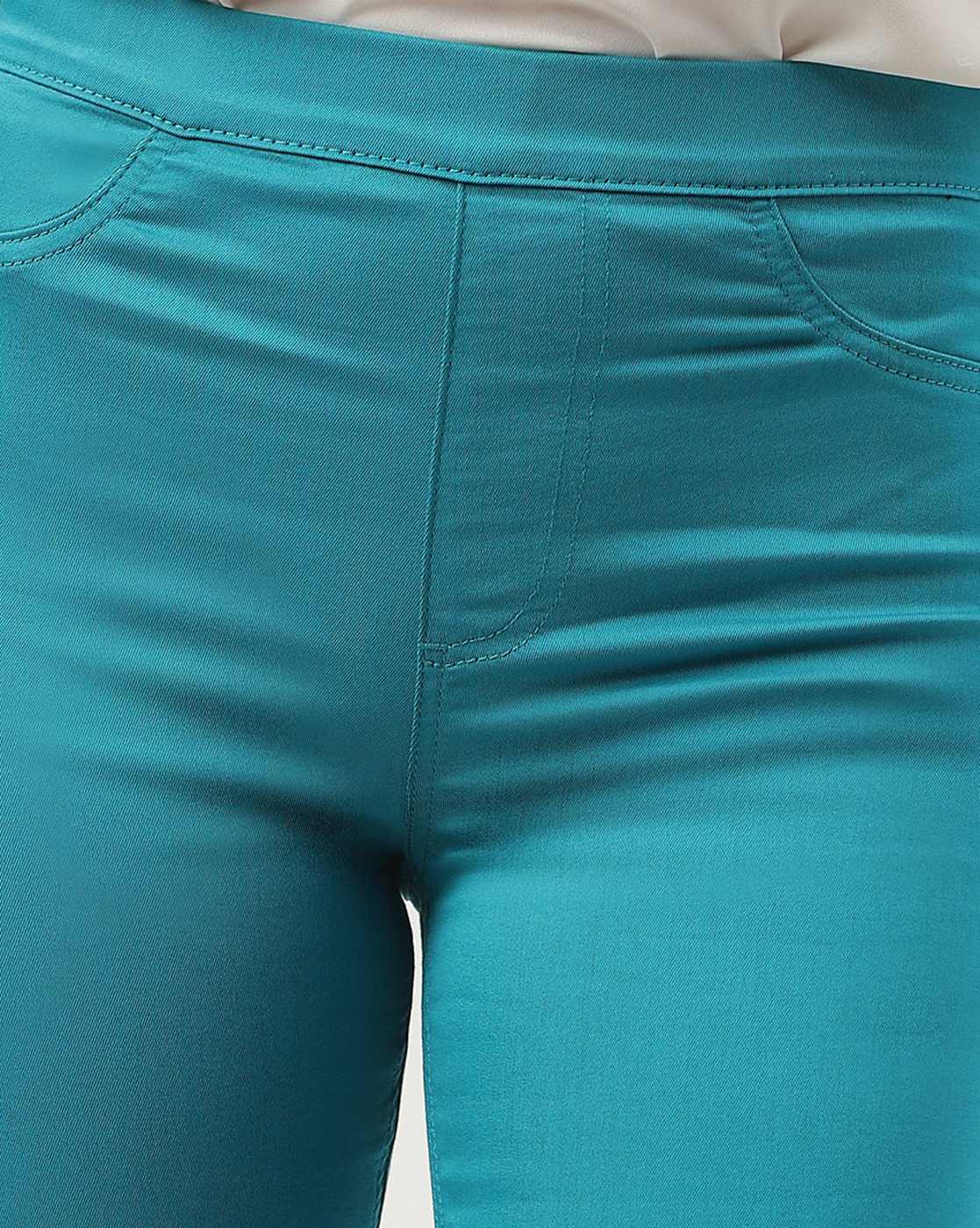 Buy Turquoise Jeans & Jeggings for Women by Marks & Spencer Online