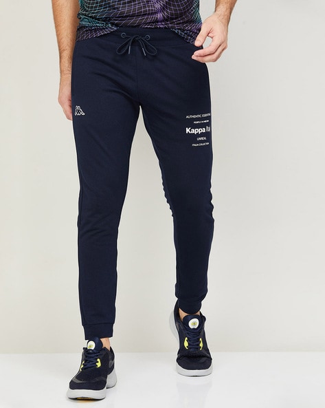 Buy Kappa Men Navy Skin Fit Track Pants - Track Pants for Men 2443079 |  Myntra