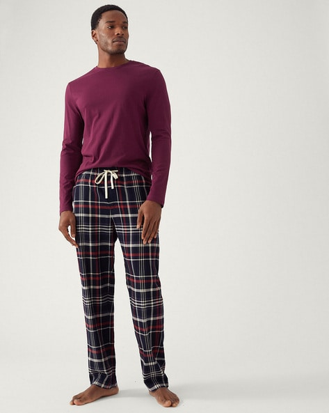 Buy Navy Blue Pyjamas for Men by Marks Spencer Online Ajio