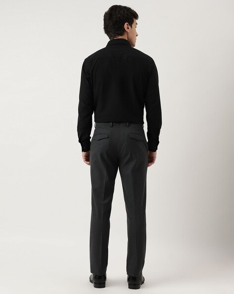 Buy Grey Trousers & Pants for Men by Marks & Spencer Online