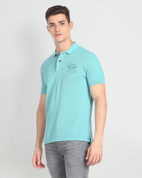 Buy Turquoise Blue Tshirts for Men by U.S. Polo Assn. Online