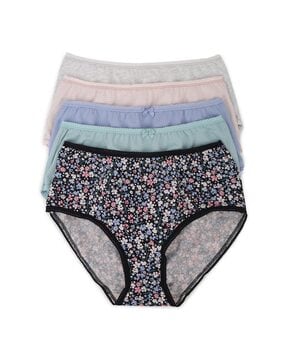 Buy Marks & Spencer Women's Cotton Full Brief Knickers (Pack of 5