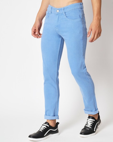 Buy Blue Jeans for Men by RAGZO Online