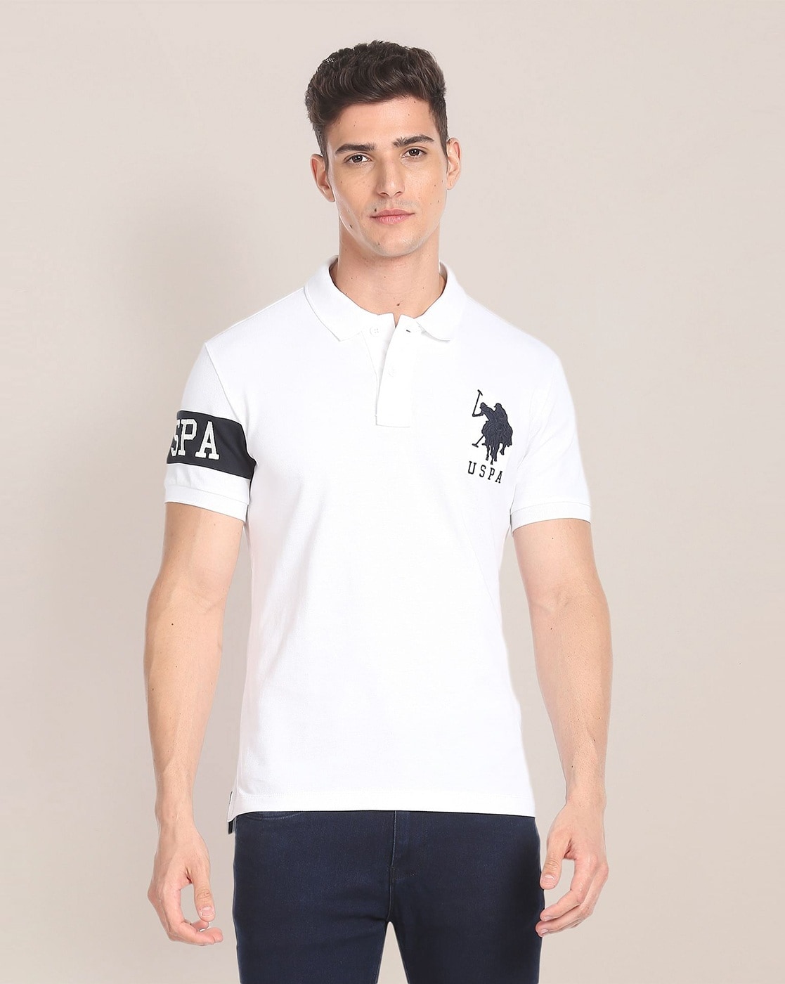 Buy U.S. Polo Assn. Kids Crew Neck Embroidered Logo T-Shirt - NNNOW.com