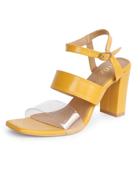 Buy CRISP AND CUTE YELLOW PUMPS for Women Online in India