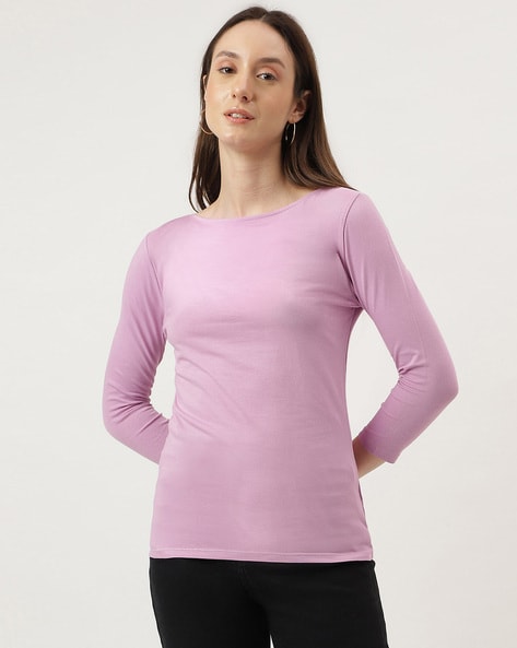 Buy Lavender Tshirts for Women by Marks & Spencer Online