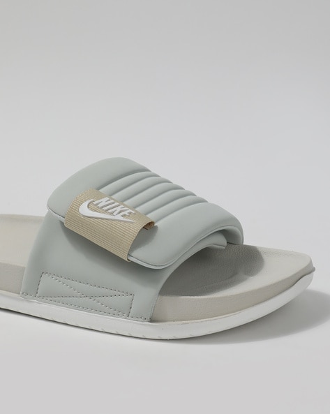 Nike Offcourt Grey & Black Slide Sandals