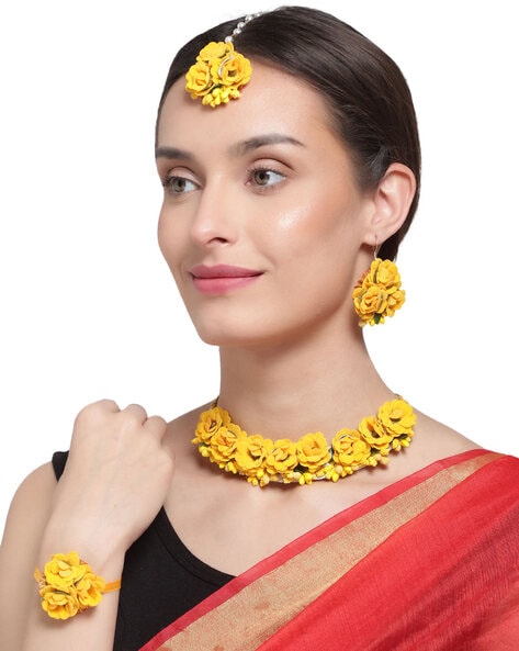 Haldi function deals necklace