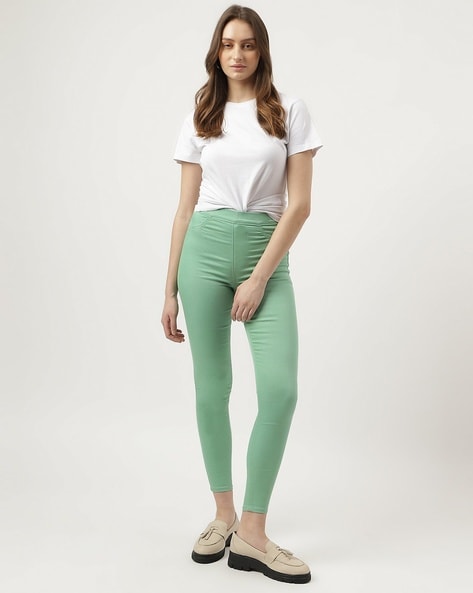 Buy Jade Green Jeans & Jeggings for Women by Marks & Spencer Online