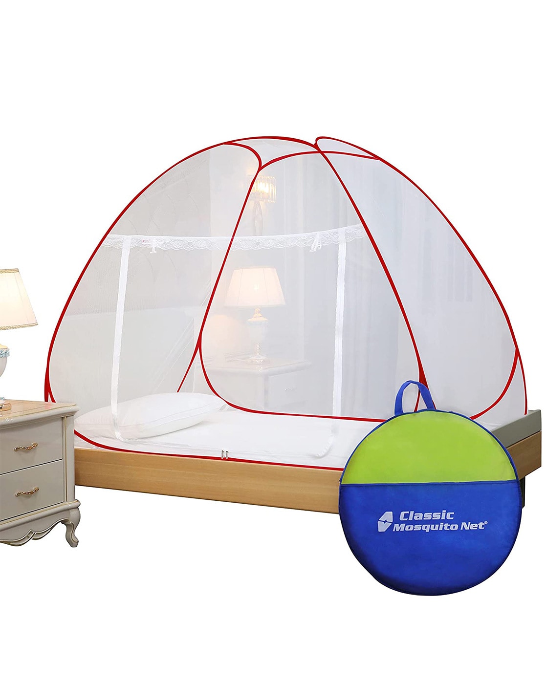 Upholstery Single Bed Foldable Mosquito Net