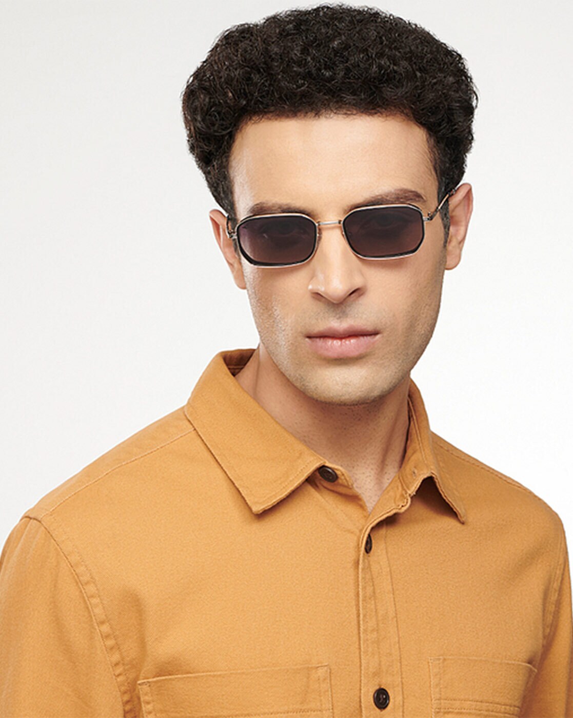 Buy Silver Sunglasses for Men by Vincent Chase Online