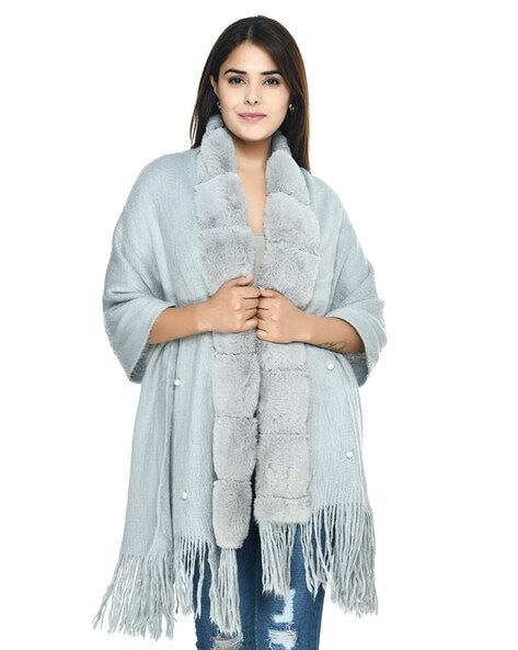 Embellished Woolen Stole Price in India
