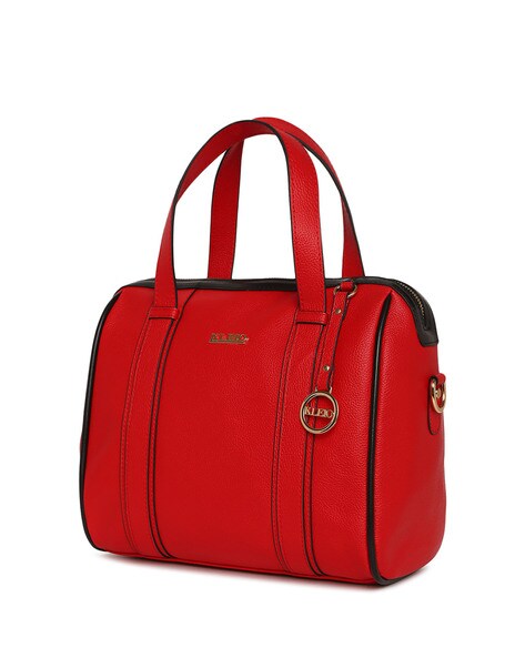 Red colour handbags hot sale