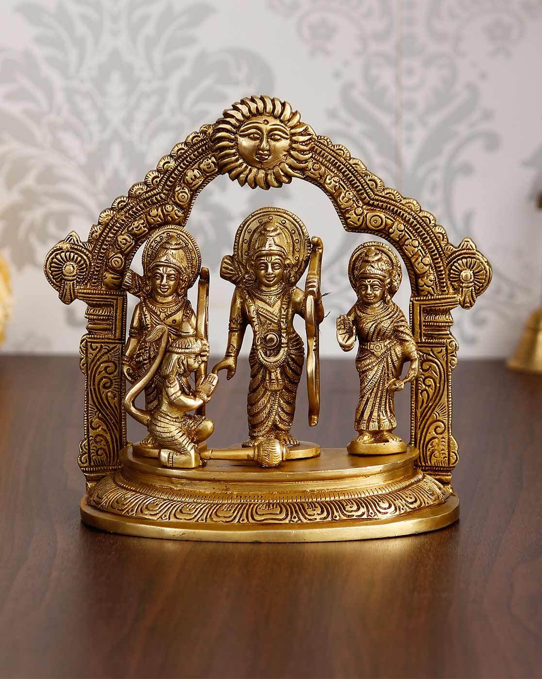 Buy Gold Showpieces & Figurines for Home & Kitchen by Ecraftindia ...