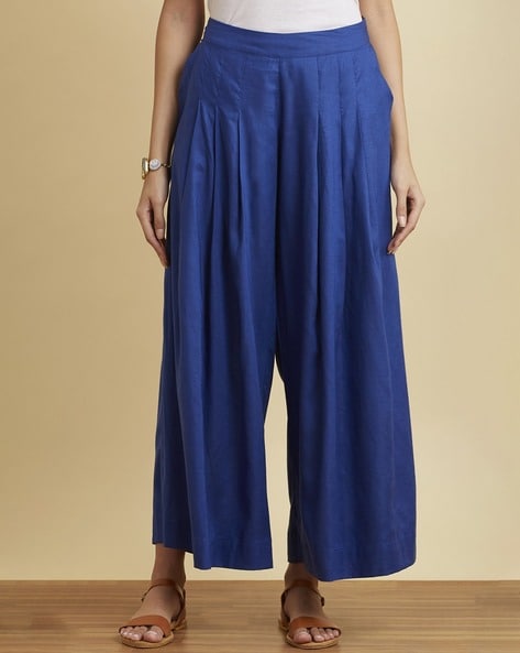 Pleated Palazzo with Insert Pocket Price in India