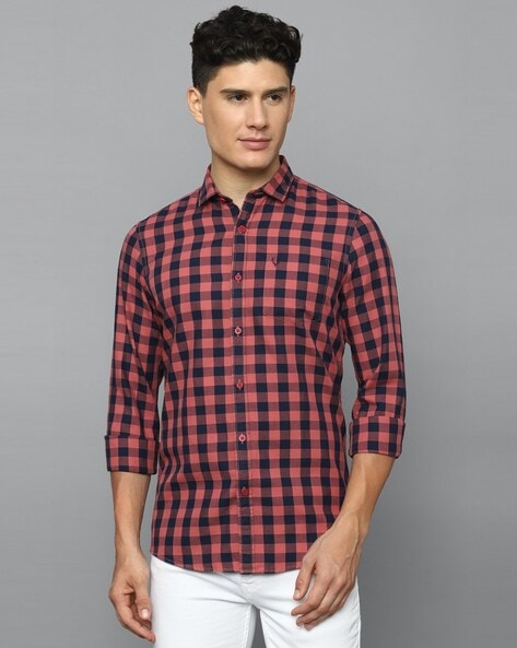 Allen Solly Checked Shirts - Buy Allen Solly Checked Shirts online in India