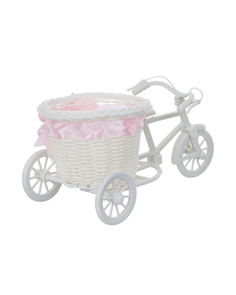 White basket for discount bike