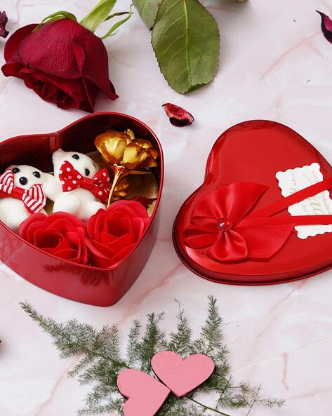 Red Double sided Love Gift Packaging Box Creative Sweet - Temu