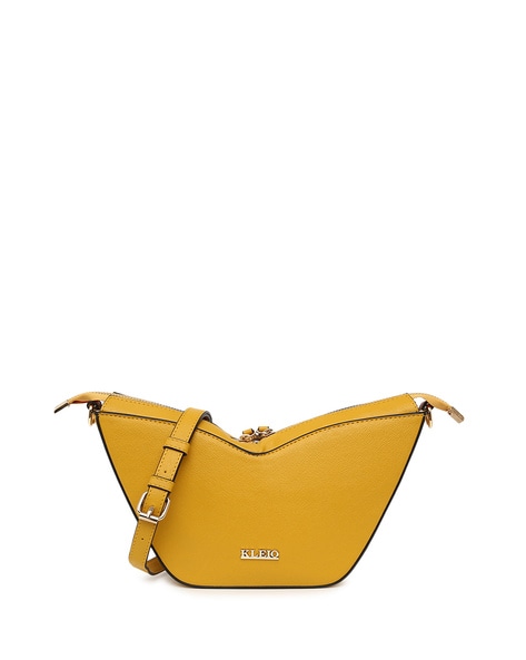 Buy Yellow Handbags for Women by KLEIO Online Ajio