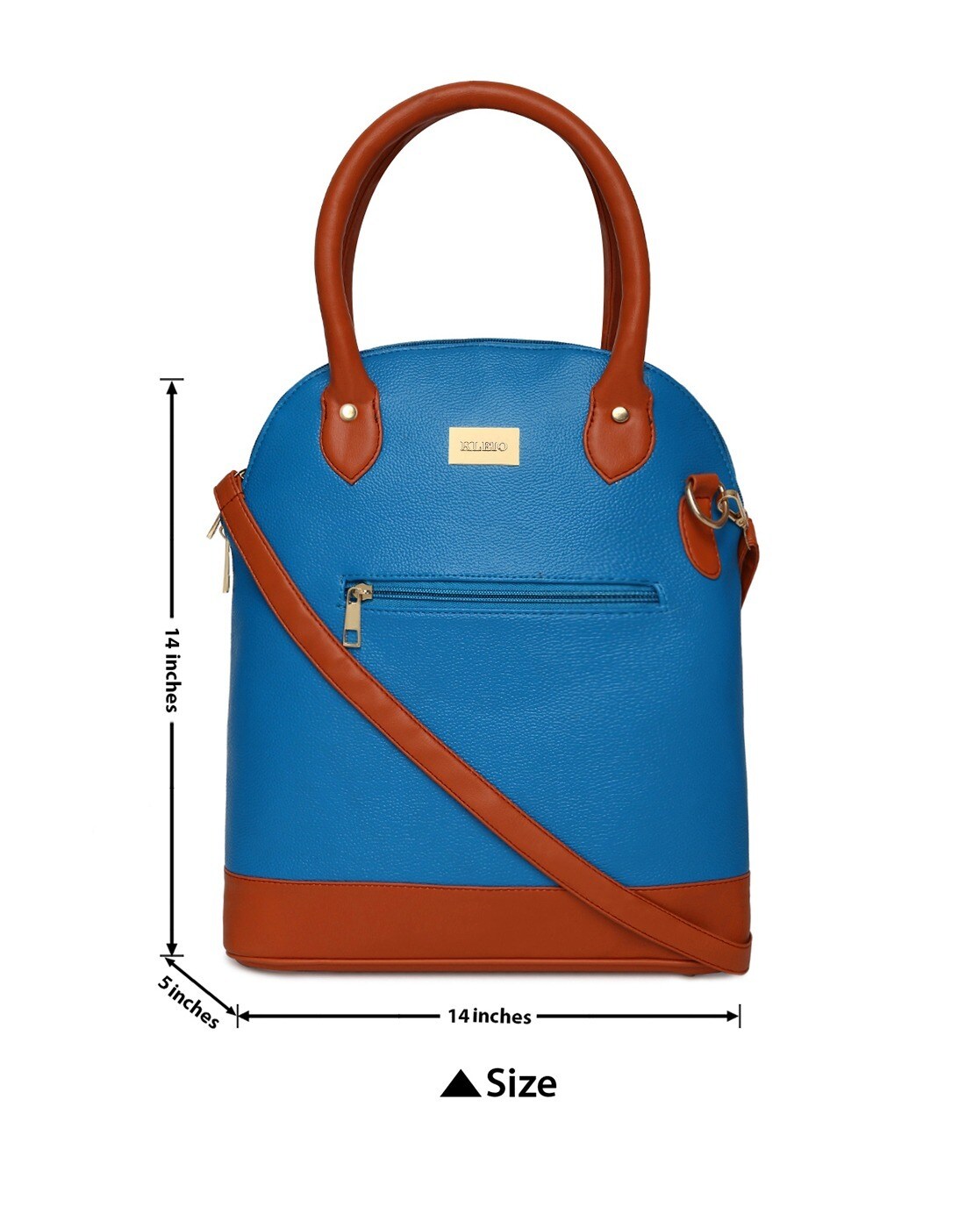 Buy Metro Brown Solid Sling Bag online