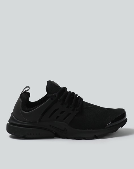 Black nike presto clearance shoes