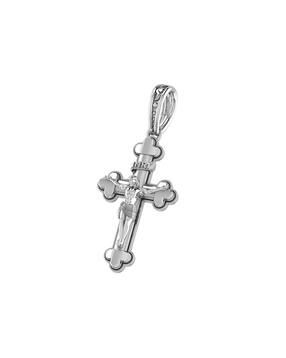 akshat sapphire Sterling Silver Holy Cross Pendant with Chain-picture-52