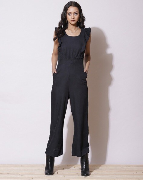 KUMA JUMPSUIT, With V-neck