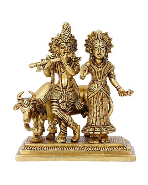 Buy Gold Showpieces & Figurines for Home & Kitchen by Ecraftindia