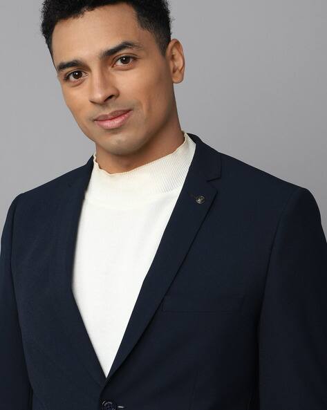 Slim Fit Single-Breasted Blazer