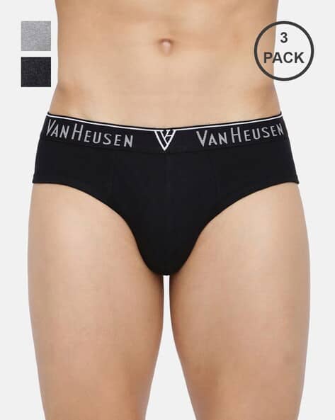 VAN HEUSEN — Pack of 3 Anti-Bacterial Colour Fresh Briefs