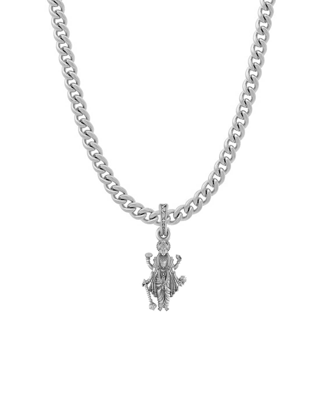 Silver Boys Locket Buy Silver Pendants For Boys By AKSHAT SAPPHIRE