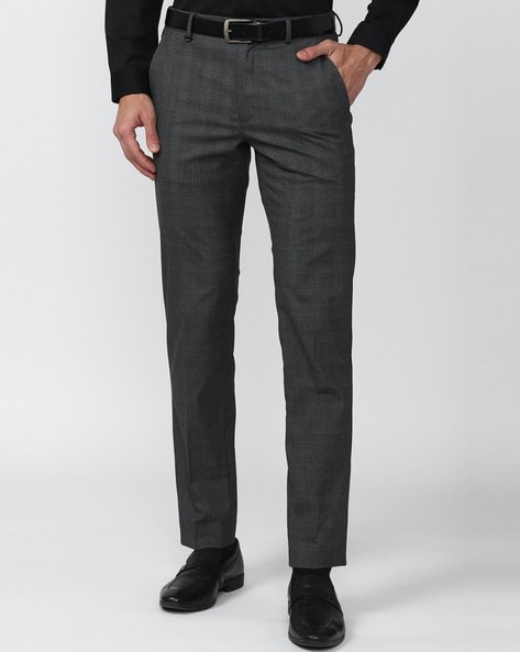 PETER ENGLAND Slim Fit Men Grey Trousers  Buy PETER ENGLAND Slim Fit Men  Grey Trousers Online at Best Prices in India  Flipkartcom