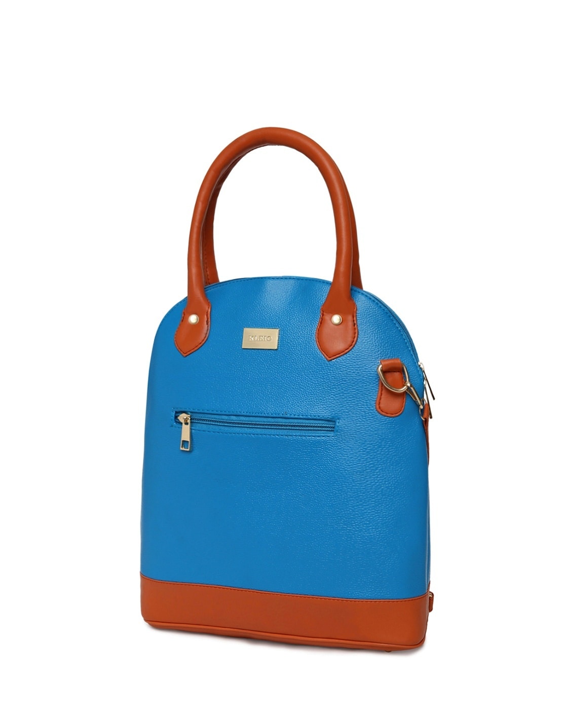 Genuine Leather Handbag Women Elegant Solid Color Tote Bag - Temu