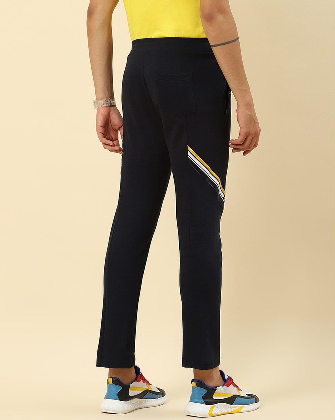 Buy Black Track Pants for Men by Red chief Online | Ajio.com