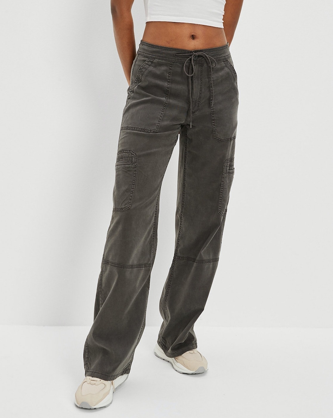 Buy Olive Trousers  Pants for Men by American Eagle Outfitters Online   Ajiocom