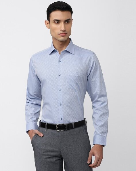 Van Heusen Printed Slim Fit Shirt