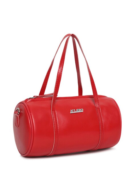 Round on sale red handbag