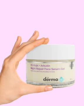 the derma co 1 Kojic + Arbutin Night Repair Face Serum-picture-19