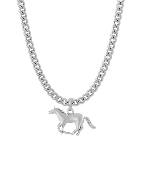 Horse Memorial Necklace With Ashes | Jewelry by Johan - Jewelry by Johan