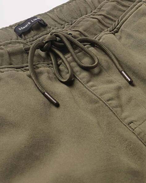 Tapered Fit Jogger Pants with Cargo Pockets