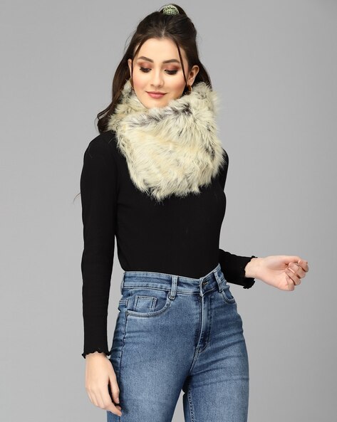 Faux Fur Loop Muffler